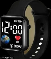 Black LED Digital watch For Boys & Girls