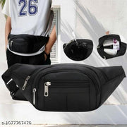 Travel Waist Bag with Waterproof Construction, Utility Pouch, and Belt Bag