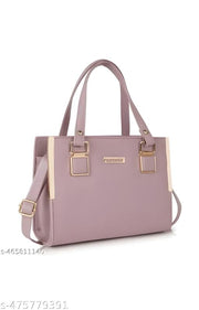 Women's (BABYPINK)Textured  HAND  BAG