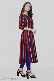 Women's Ethnic Straight Kurti For  Ladies