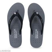 DOCTOR EXTRA SOFT Grey-OR-D-19 Women's Orthopaedic Diabetic Comfort Daily Use Slippers & Flipflops