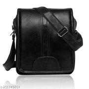 WALLETIN Black Men & Women Sling Bag