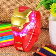 M I K Silicone 3D Kids Musical Cartoon Back Ground Disco Light Digital Kids Watch for Boys