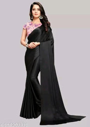 ORGINAL SATIN SILK SAREE WITH DIGITAL PRINT BLOUSE