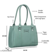Light Green Stylish ladies purse bag for daily Use. purse for women,women purse,handbags for women and girls,Shoulder Pu-Leather Handbags for Women's