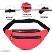 Waist Pack for Travel, Hiking & Sports – Unisex Zip Pouch Belt Bag for Phone, Money & Documents