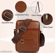 Crossbody Sling Bag for Men – Stylish Travel, Office,  Small Messenger Shoulder Bag