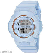 Silicon blue Digital Watch for Boys & Girls