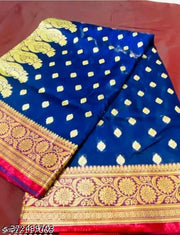 Banarasi satin silk saree