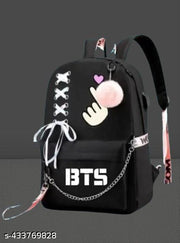 KGNBAGS| BTS Fashion Backpack for Girls Women Backpack College Bag for Girls Stylish Backpack for Women Stylish Latest ,Backpack,girls bag,backpack for girls,backpack of women,bag of women pack of 1