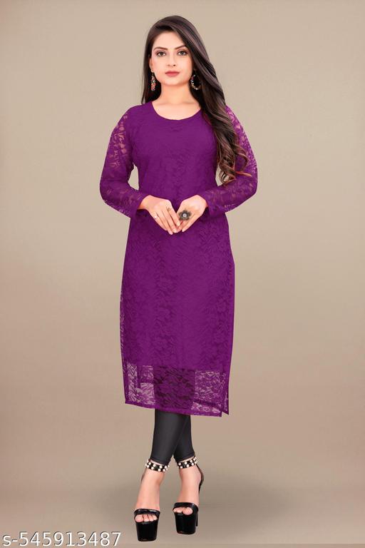 FASHION NET KURTA FOR WOMENS