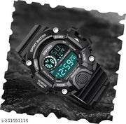 Digital Sports Watch, Silicone Strap, Multi-Function, Waterproof & Shockproof Wrist Watch for Men & Boys-boys watch for men's watch,Sports Watch,Analog Watch,watch for kids,Digital Watch,under 199\-watch,unixes watch,watch for kids