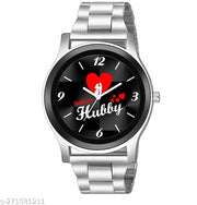 Carnival Couple Watches Men and Women Black Dial Watch  Her or His Set of 2 - Couple watch