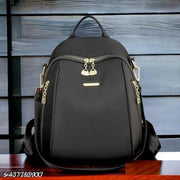 Women's Classic Black Backpack - Mini Backpack Purse for College, Office, and Travel | Cute Small Shoulder Bag for Girls and Women | Women's Classic Black Backpack | Cute Small Backpack for Girls | College Office Backpack