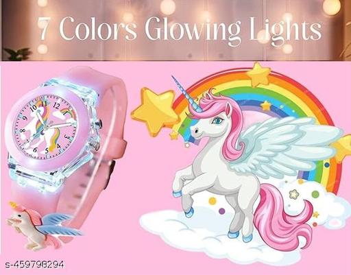 KIDS WATCH BEST WATCH GIR AND BOY WATCH 3D CARTOON WATCH  LIGHT WATCH