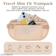 Sunesh Creation Waterproof Invisible Waist Bag Travel Belt for Running,Cycling & Gym Fanny Pack For Men & Women