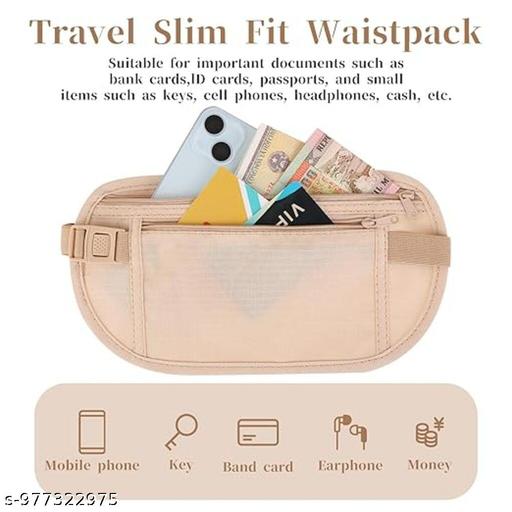Sunesh Creation Waterproof Invisible Waist Bag Travel Belt for Running,Cycling & Gym Fanny Pack For Men & Women