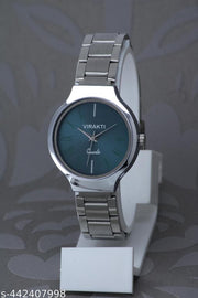 Fancy Design Metal Chain Analog Watch For Womens & Girls