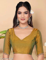 Solid Beads and Stones Saree
