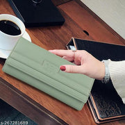 YESSBENZA Artificial Leather Casual unique Women's Wallets Clutch Mobile Handpurse 6 Multiple Cards Slot