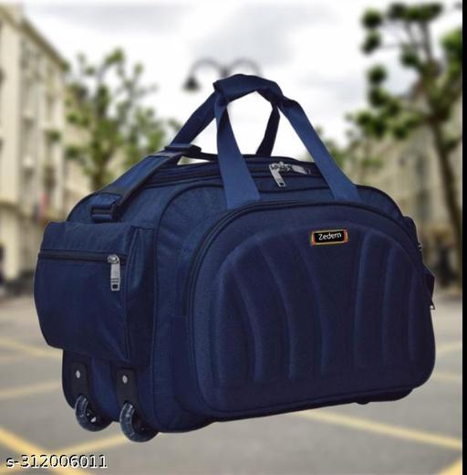 Duffel bag Polyester Lightweight 45 L Luggage Travel Duffel Bag for Men & Women (Black)