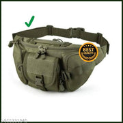 Men's Green  Waist Bag || Men's Casual Waist Bag || Style Men's Waist Bags || Unisex Waist Bag