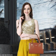 Fommil Stylish Synthetic Leather Unique Design Crossbody Women Handbag