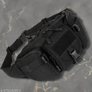 Black waist bag