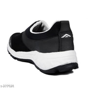 ASIAN Men's FUTURE-04 Black Sports Running Walking & Gym LIghtWeight Stylish Shoes for Boys & Men
