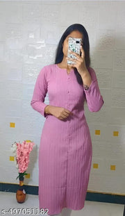 Trendy Fancy Sensational Kurti for Girls & Women - Stylish & Comfortable Ethnic -Every day Ethnic Wear-Comfort And Style(SEA GREEN)