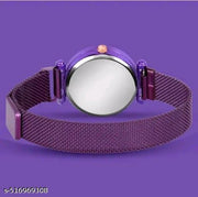 Magnet Strap Premium Quality Graceful Stylish Wrist Watch for Women & Girls