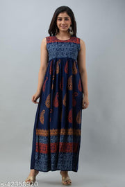 Women's Printed Rayon kurta and shrug|| Ethnic Set|| Ethnic Dress