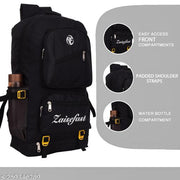 zaisefast New Branded Trekking Bag 55 L For travel ,sport camping ,Hiking Trekking & Mountaineering Luggage Bags Unisex Rucksack ,Weekender Travel and Led Square,cap,sunglass  Watch For Mens,Womens,Boys and Girls