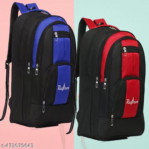 Trendy Waterproof Backpack Bag (Combo of 2)