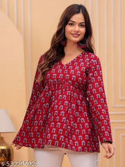 Comfort Fit Short Kurta for Summer ||  Elegant Design for Comfort & Style