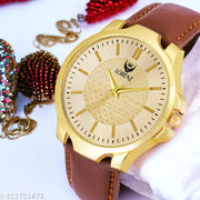 Lorenz Golden Dial Mens Watch | Watch for Boys- MK-305K