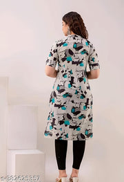 Magic print kurti for women