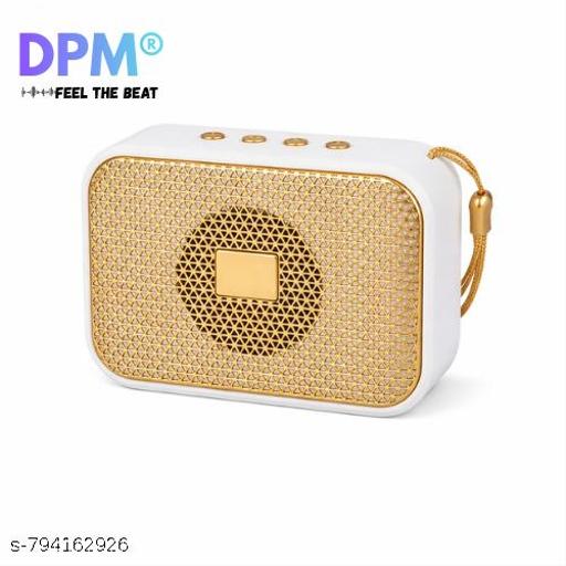 DPM Compact Bluetooth Speaker with High Bass & Light Effect