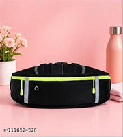 Running Belt Waist Pack Bag, Workout Gear, 3 Pockets Gym Fitness Fanny Pack for Phone, Cell Phone Holder for Running, Jogging Pocket Belt for Women & Men, Running Accessories