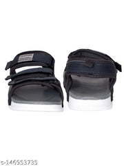 MRJ1591 Men's Grey Synthetic Leather Outdoor Casual Sandal