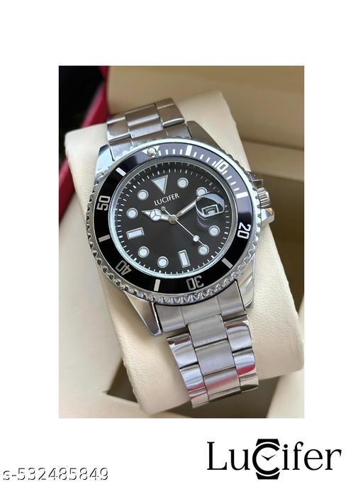 Professional Edge Black Day And Date Analog Watch - For Men