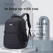 Sports By Tinytot 34 Litre, Stylish & Trendy Water Resistant Hi Storage School Collage Travel Laptop Backpack Bag for Boys, Girls, Mens &  Womens, 20 Inches