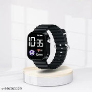 Dashing digital watch with sillicon belt