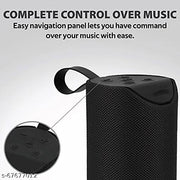 High Selling TG-113 Water Resistant Splashproof Wireless Bluetooth Speaker With Ultra 3D Bass Sound New Arrival Wireless Bluetooth Speaker For Car/Laptop/Home Audio & Gaming With USB/FM/TF Card