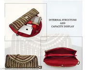 Bridal Handcrafted Hand Clutch/Handbag/Purse for Women and Girls