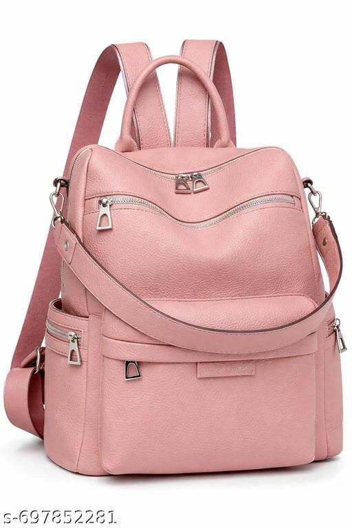 Premium Women Backpack | Waterproof Stylish Office College & Travel Bag