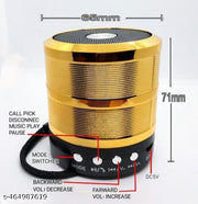 MLA VA WORLD WS-887 Mini Bluetooth Wireless Speaker,TF-Card Supported (Assorted Colour)