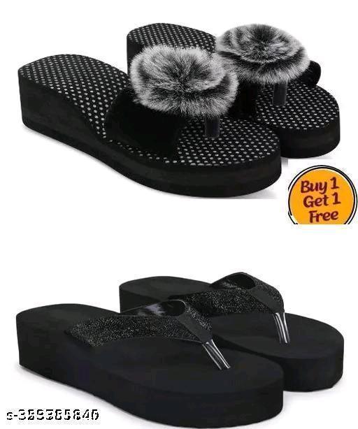 Women's Daily use stylish Leopard Print slippers/flipflop/Heels Slipper for Women & Girls