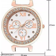 Lettest Fashionable Round Dial Analog Watch Combo For Girls/ Women