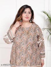 plus size kurta